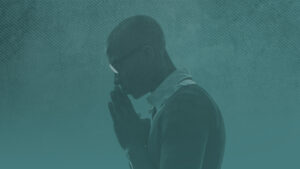 Man praying