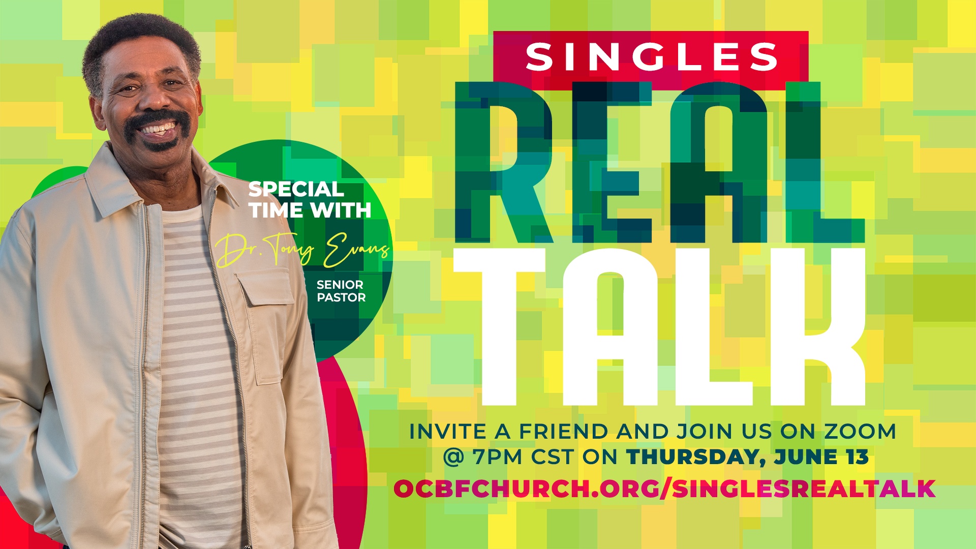 Tony Evans for SingleLife Real Talk about current issues faced by singles.