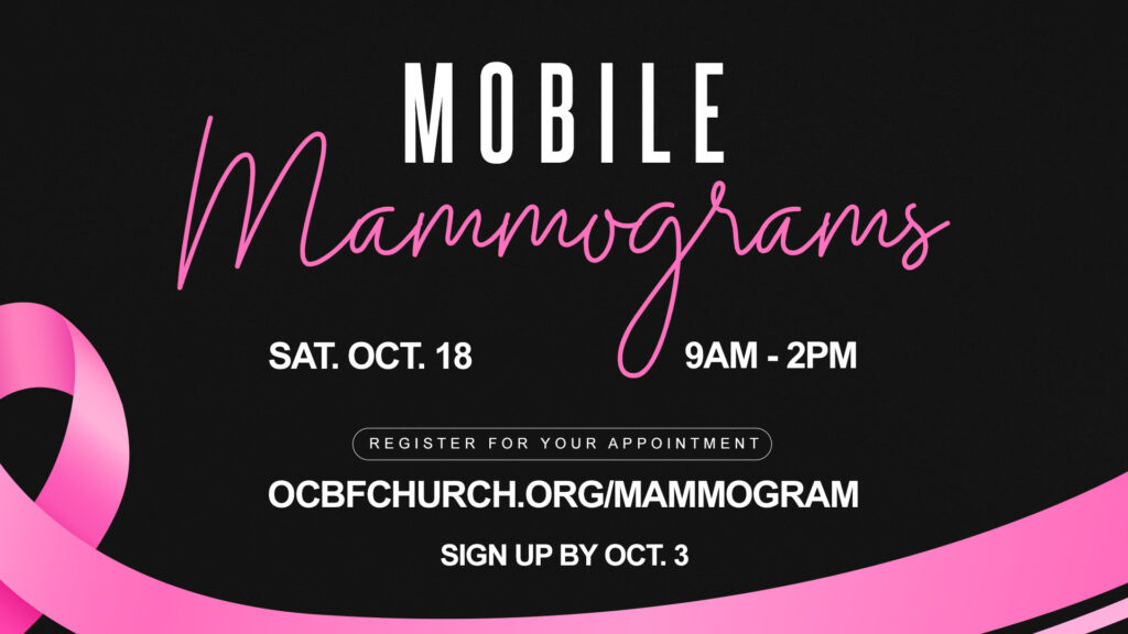 Mobile Mammograms Poster