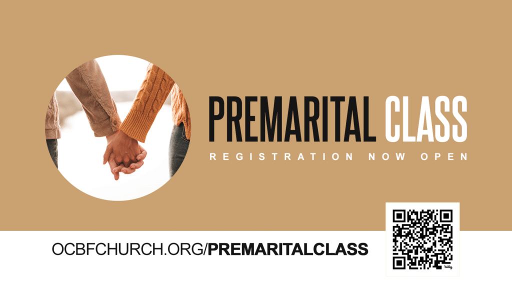 Premarital Class Session 3 Poster