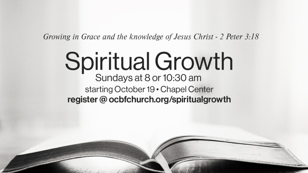 Spiritual Growth Poster