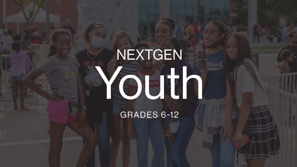 NextGen Youth Sunday Services Poster