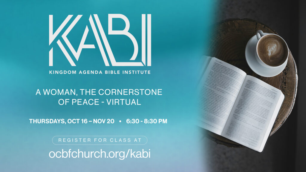KABI – A Woman: The Cornerstone of Peace Poster